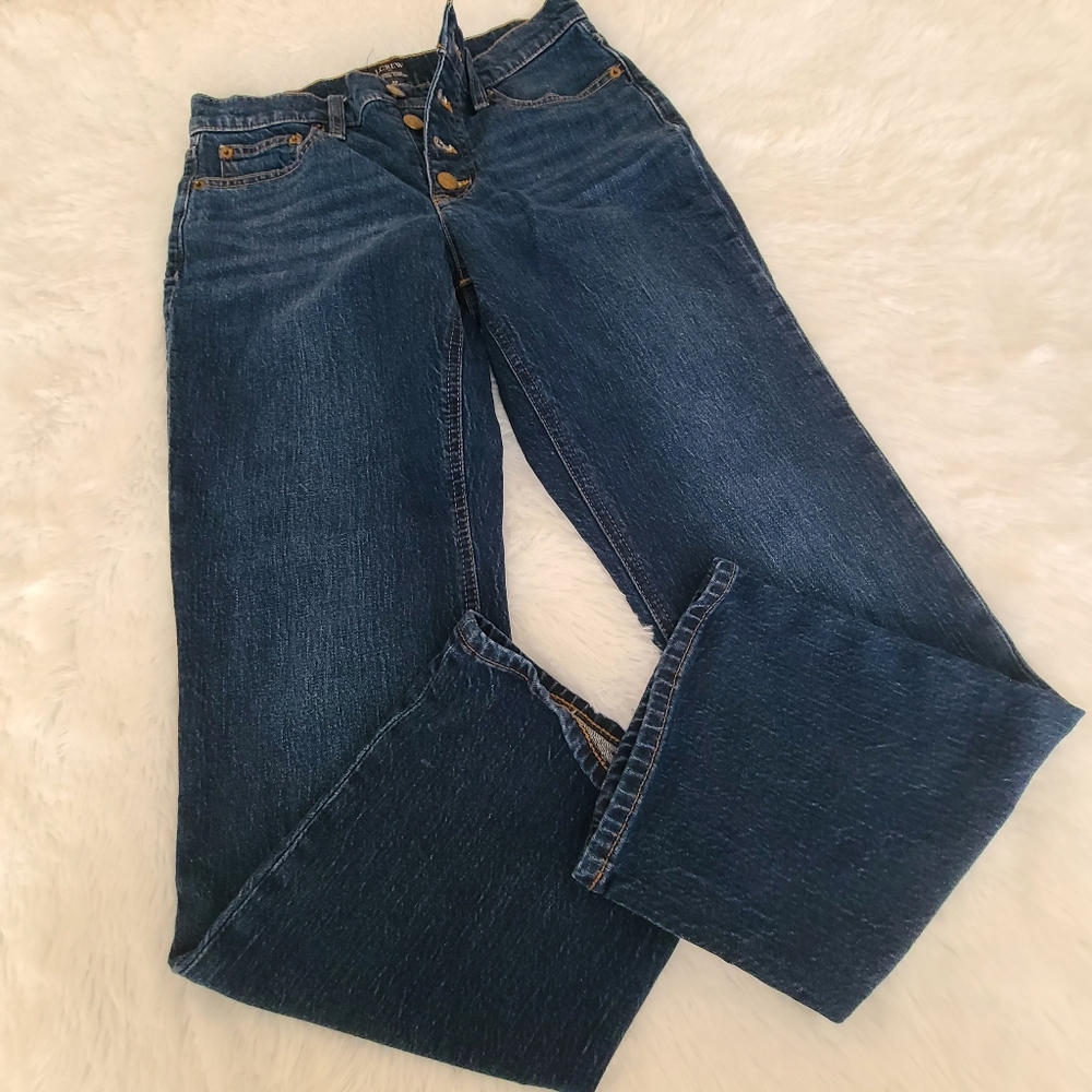 J crew Mid Rise Flare Crop Sz 26 Women's Jeans